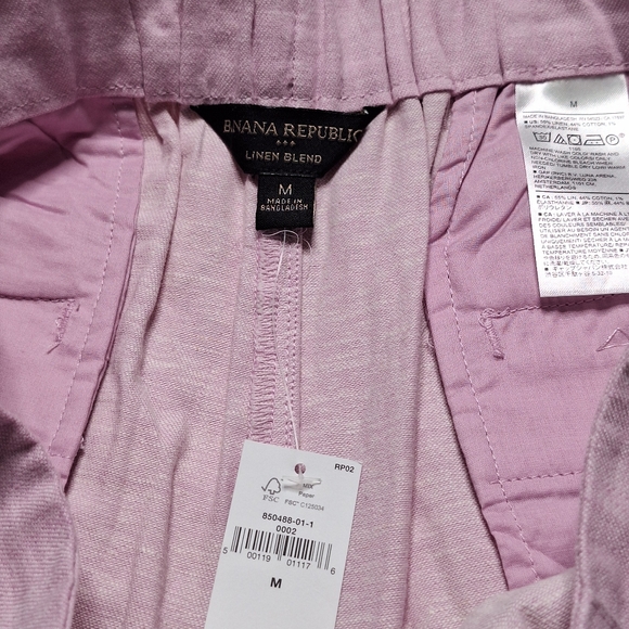 NEW Banana Republic Linen-Blend Pleated Skort - Picture 6 of 9